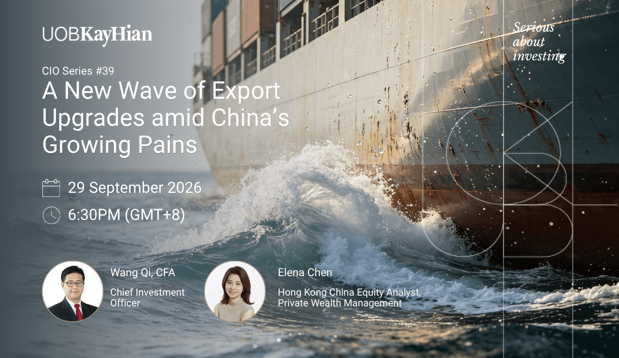 CIO Series #39: A New Wave of Export Upgrades amid China’s Growing Pains